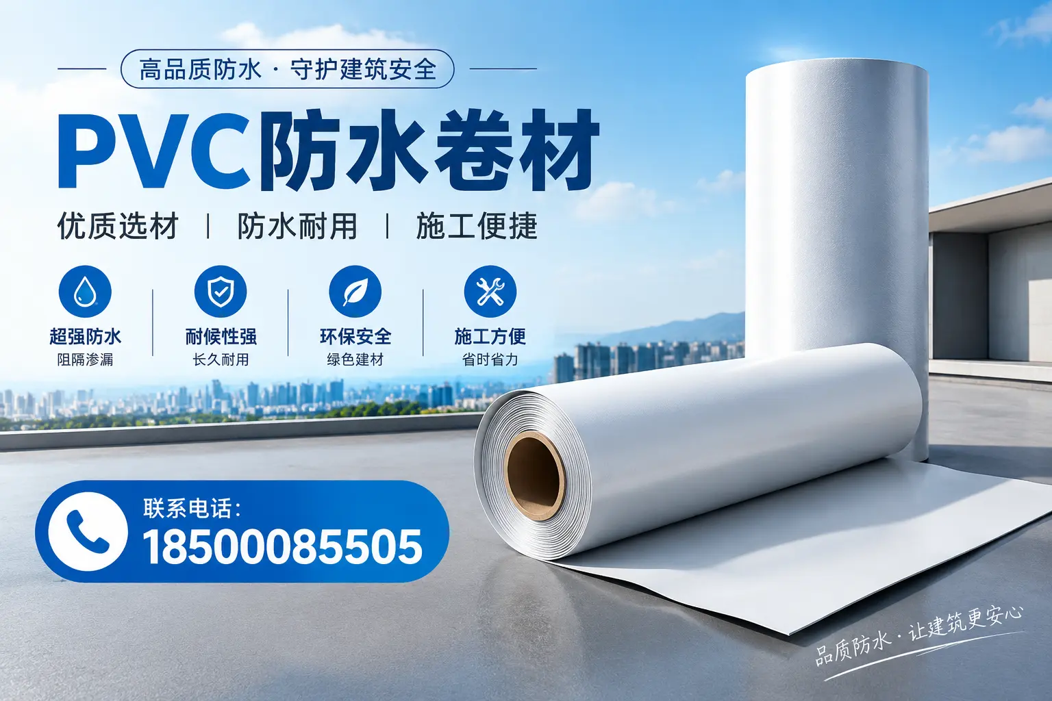 如何评估PVC防水卷材的性价比?六盘水消费者必读
